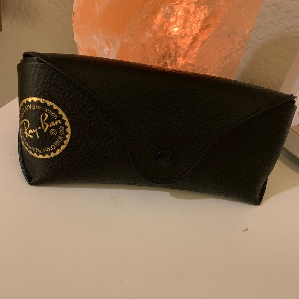 Original Black Ray Ban Leather case